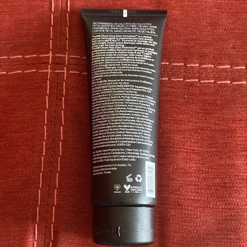🆕VERB: Ghost Prep Heat Protectant for Hair- 4 fl oz FULL SIZE - Picture 5 of 6
